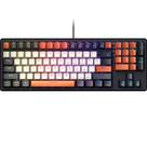 Teclado mecânico RiSophy atualizou o interruptor vermelho com fio RGB