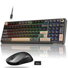 Teclado Mecânico RK Royal Kludge R98 Pro com Switch Cream RGB