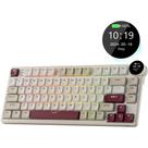 Teclado Mecanico Royal Kludge RKN80 75% Sem Fio Switch Red
