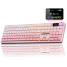 Teclado Mecânico Sem Fio AULA F108 PRO com Bateria de 8000mAh