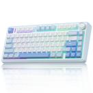 Teclado mecânico sem fio AULA F75 75% com retroiluminação RGB
