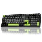 Teclado mecânico sem fio AULA F99 Pro com botão RGB retroiluminado