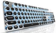 Teclado Mecânico Sem Fio EWEADN TK950 Bluetooth - Preto