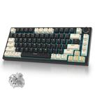 Teclado mecânico sem fio iRoBoosta 400PRO 75% preto