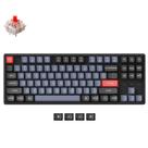 Teclado mecânico sem fio Keychron K8 Pro Gateron G Pro Red