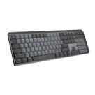 Teclado Mecânico Sem Fio Logitech MX Mechanical, Iluminação, Switch Tactile Quiet, Bluetooth, USB, Preto - 920-010760