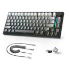 Teclado mecânico sem fio para jogos A.JAZZ X820Ultra RGB