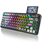 Teclado mecânico sem fio para jogos Redragon Cyber Mecha Teclado mecânico sem fio para jogos Redragon Cyber Mecha