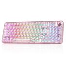 Teclado mecânico sem fio para jogos YUNZII X98 QMK/VIA