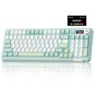 Teclado Mecânico Sem Fio SOLAKAKA A99 Pro RGB com LCD Teclado Mecânico Sem Fio SOLAKAKA A99 Pro RGB com LCD