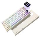 Teclado mecânico sem fio YUNZII AL80 Full Aluminium