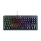 Teclado mecanico usb gamer dark avenger rainbow switch outemu blue redragon k568r preto