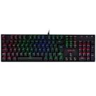Teclado mecanico usb gamer mitra rgb switch outemu blue redragon k551rgb-1 v2 preto