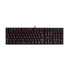 Teclado mecanico usb gamer mitra vermelho switch outemu blue redragon k551-1 preto