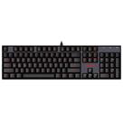 Teclado mecanico usb gamer mitra vermelho switch outemu brown redragon k551-1 preto