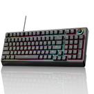 Teclado Mecânico WALUMEN 98 Teclas Switch Vermelho RGB USB