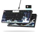 Teclado Mecânico XVX/Womier S-K80 75% - RGB com Tela OLED Colorida