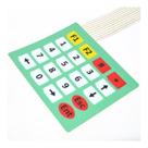 Teclado membrana 5x4 20 teclas Teclado membrana 5x4 20 teclas