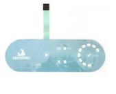 Teclado Membrana C/ Barramento P/ Autoclave Cristofoli Class Teclado Membrana C/ Barramento P/ Autoclave Cristofoli Class