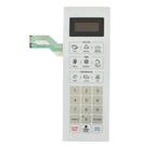 Teclado / membrana compativel microondas mondial mo-02-34w - branca - 27,6 cm x 9,6 cm