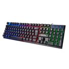 Teclado MeMBrana Gamer Clanm Jungle Cltj8313 Preto