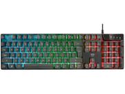 Teclado Membrana Gamer USB Trust - Preto GXT 835 Azor