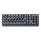 Teclado Membrana Redragon Office Full Size USB Preto - BK-7092