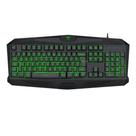 Teclado Membrana T-dagger Minesweeping Led Verde Usb Abnt2 Preto T-tgk103 Teclado Membrana T-dagger Minesweeping Led Verde Usb Abnt2 Preto T-tgk103