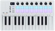 Teclado MIDI M-VAVE, 25 teclas, 16 tambores retroiluminados com bateria