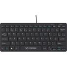 Teclado Mini Office Fortrek K13, USB 2.0, ABNT2, Plug & Play, Preto - 84954 Teclado Mini Office Fortrek K13, USB 2.0, ABNT2, Plug & Play, Preto - 84954