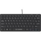 Teclado Mini Office Fortrek K13 USB ABNT2 Preto Teclado Mini Office Fortrek K13 USB ABNT2 Preto