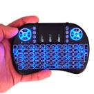 Teclado Mini Universal com Iluminação LED Perfeito para TV e Console