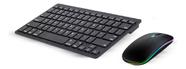 Teclado + Mouse Bluetooth Para Tablet Tab A7 T500/t505 Teclado + Mouse Bluetooth Para Tablet Tab A7 T500/t505