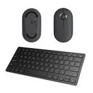 Teclado, Mouse Bluetooth Preto para Notebook
