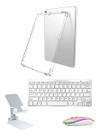 Teclado + Mouse Bluetooth + Suporte+ Capa Tpu Para iPad 9