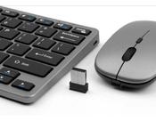 Teclado Mouse S/fio, Bluetooth, 2.4ghz Bateria Recarregavel Teclado Mouse S/fio, Bluetooth, 2.4ghz Bateria Recarregavel