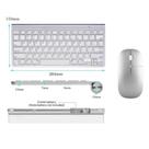 Teclado + Mouse Sem Fio P/ Tablet Samsung Galaxy Tab S8 X706