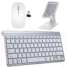 Teclado, Mouse Slim Sup Galaxy Tab A8 X200/205 10,5" Branco