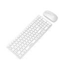 Teclado Mouse Wireless 2.4GHz Sem Fio Recarregável Bateria Bluetooth ABNT2
