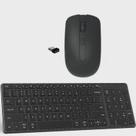 Teclado Mouse Wireless Preto para Notebook