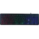 Teclado Mtek KB-7269LR-PT Retroiluminado USB - Preto (Portugues)