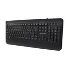Teclado multimídia com fio USB preto KB-M100BK C3Tech Teclado multimídia com fio USB preto KB-M100BK C3Tech