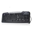 Teclado Multimídia Ergonômico Teclas Macias e Silenciosas para Computador Notebook Teclado Multimídia Ergonômico Teclas Macias e Silenciosas para Computador Notebook