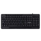 Teclado Multimídia Fortrek OLK101 Preto FK 423K Com Fio