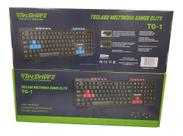 Teclado Multimídia Gamer Elite Usb Tg-1 - Tec Drive