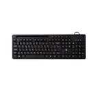 Teclado multimidia prop com fio usb2.0 preto