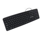Teclado Multimídia USB C3Tech KB-M40BK ABNT2 1,4m - Preto
