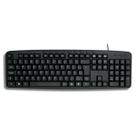 Teclado Multimídia USB Para PC Notebook Preto
