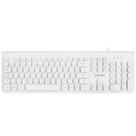 Teclado Multimídia Vinik DC110B, USB, Teclas Redondas, ABNT2, Branco - 65406