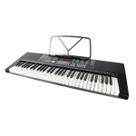 Teclado musical 300 timbres e ritmos, preto